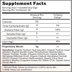 Psyllium Pre & Probiotic Cinnamon Organic India