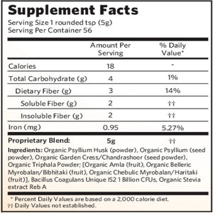 Psyllium Pre & Probiotic Or Organic India