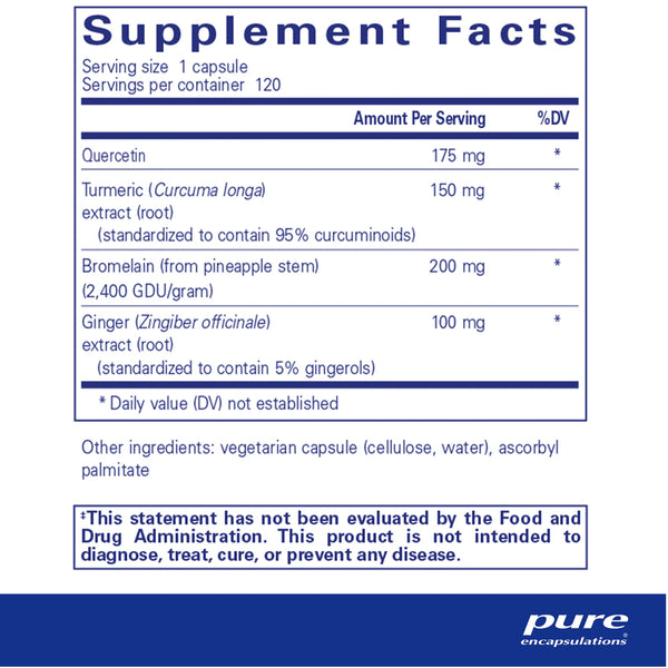 Pure Encapsulations A.I. Formula supplements facts