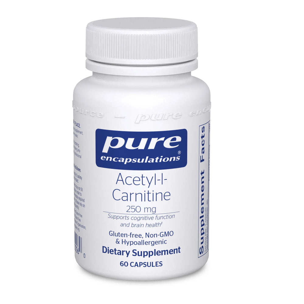 Pure Encapsulations Acetyl-L-Carnitine 250 mg vegcaps