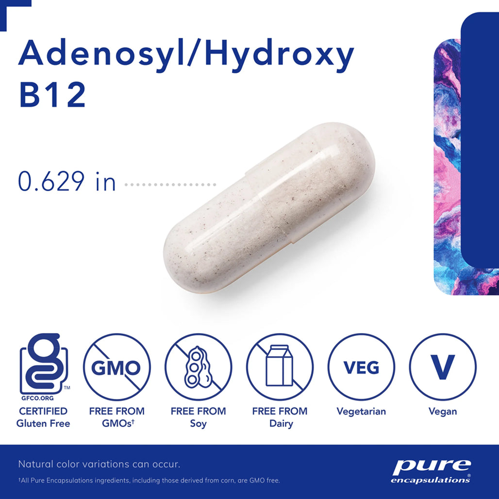 Adenosyl Hydroxy B12 Pure Encapsulations