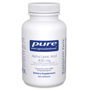 Pure Encapsulations Alpha Lipoic Acid 400 mg - 120 capsules