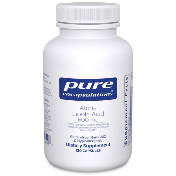 Pure Encapsulations Alpha Lipoic Acid 600 mg - 120 capsules
