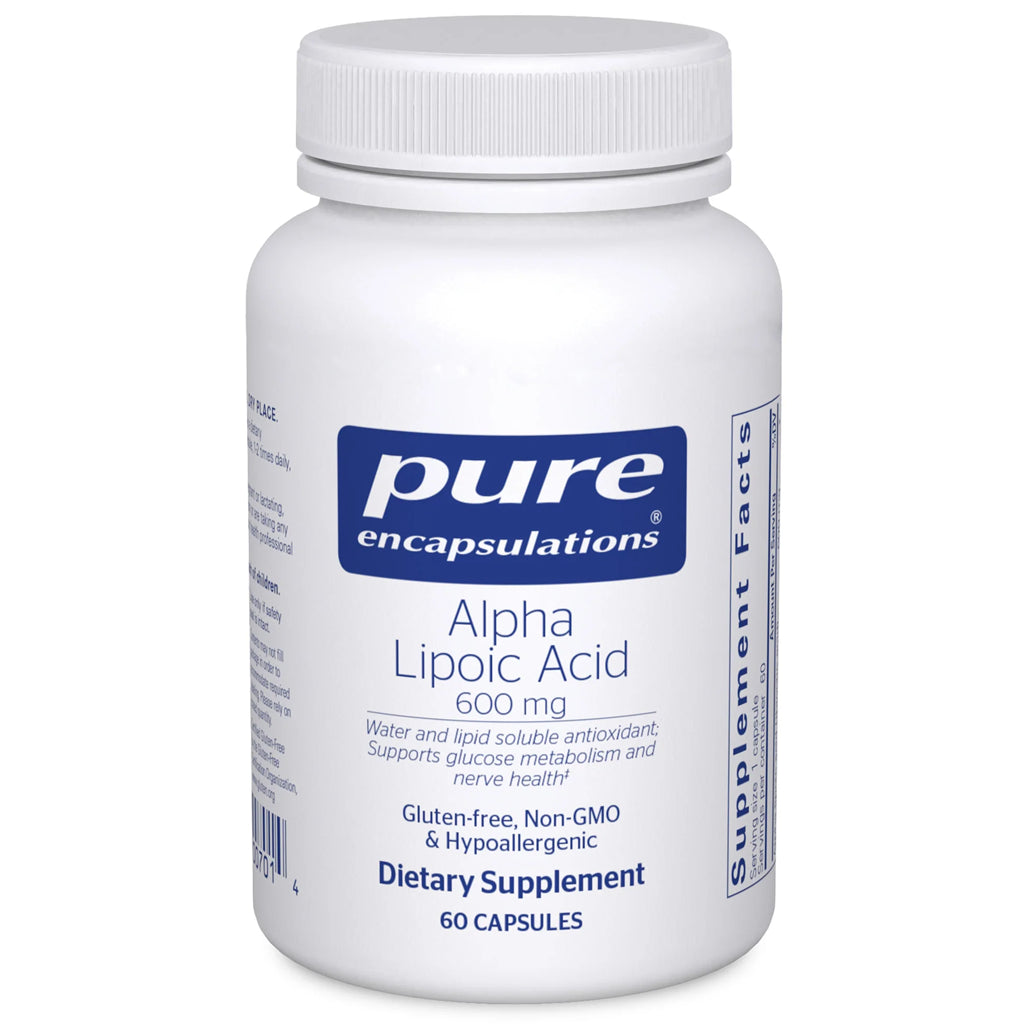 Pure Encapsulations Alpha Lipoic Acid 600mg - 60 Capsules