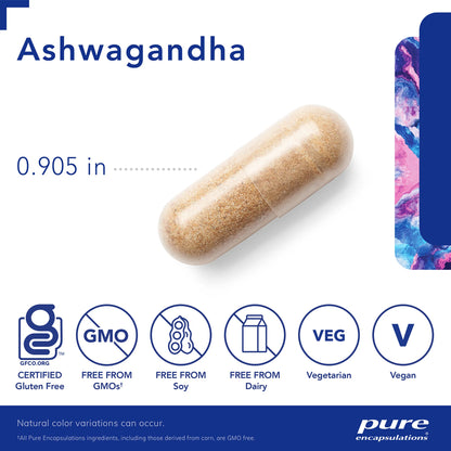 Ashwagandha 500mg Pure Encapsulations
