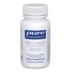 Pure Encapsulations Beta Carotene 25000 IU softgels