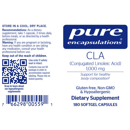CLA 1000mg Pure Encapsulations