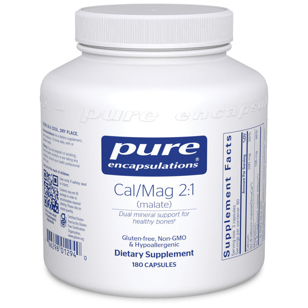 Pure Encapsulations Cal/Mag Malate 2:1 capsules