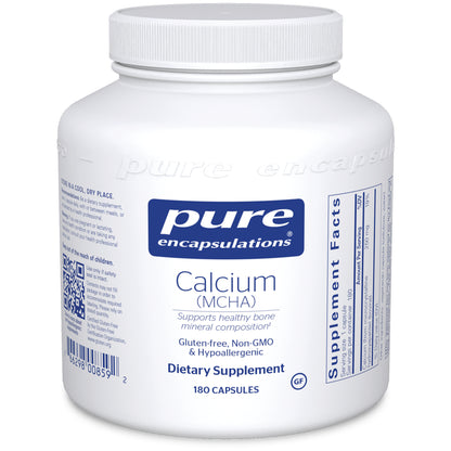 Pure Encapsulations Calcium (MCHA) 250 mg capsules