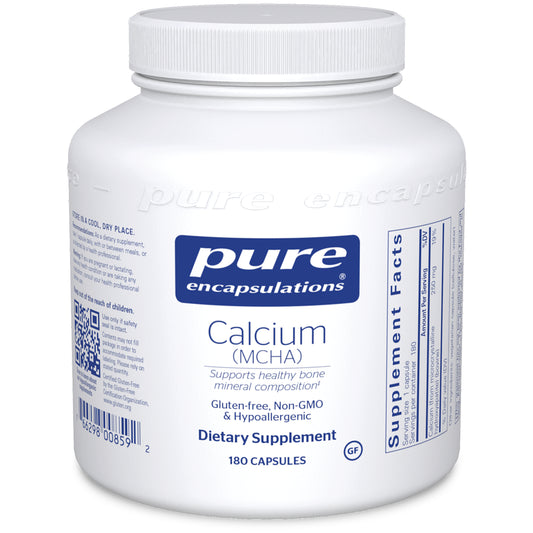 Pure Encapsulations Calcium (MCHA) 250 mg capsules