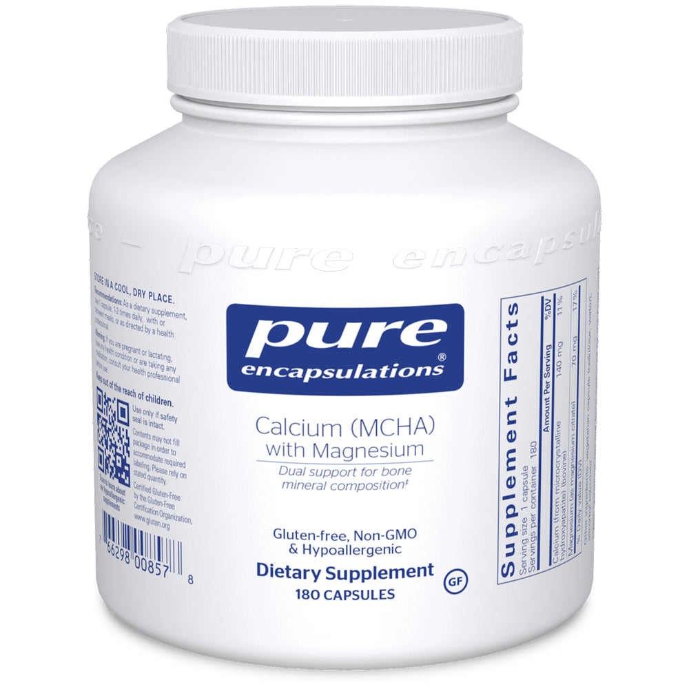 Pure Encapsulations Calcium (MCHA) With Magnesium capsules