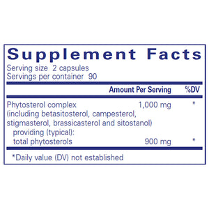 Pure Encapsulations CholestePure supplements facts