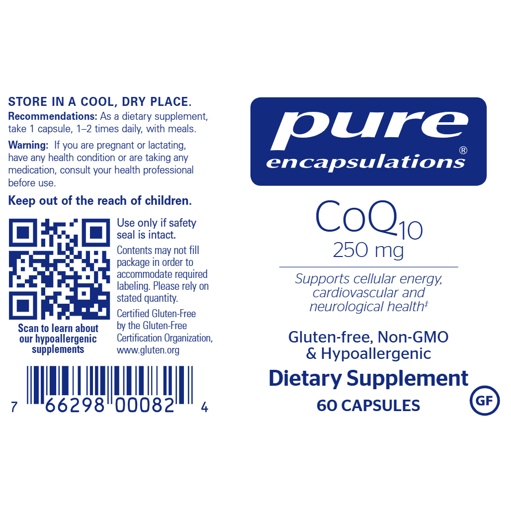 CoQ10 250mg Pure Encapsulations