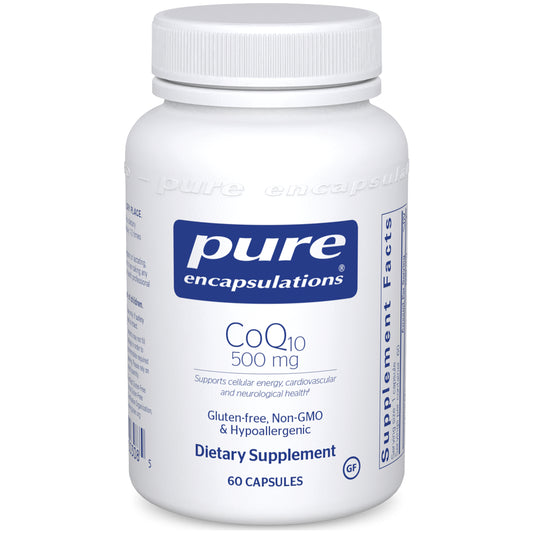 CoQ10 500mg by Pure Encapsulations - 60 Capsules | Support Cellular Energy