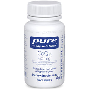 Pure Encapsulations CoQ10 60 mg 60 capsules 