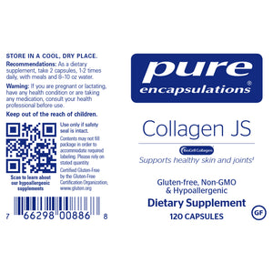 Collagen JS for joint health and mobility