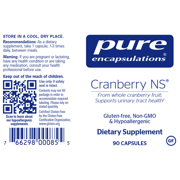 Pure Encapsulations Cranberry NS 500 mg 