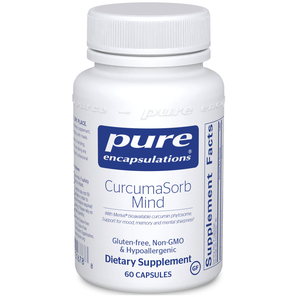 Pure Encapsulations CurcumaSorb Mind capsules