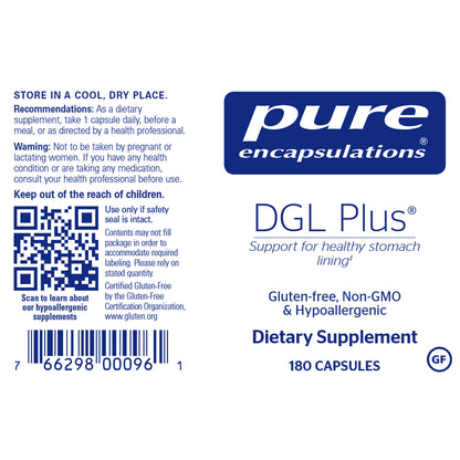 DGL Plus Pure Encapsulations