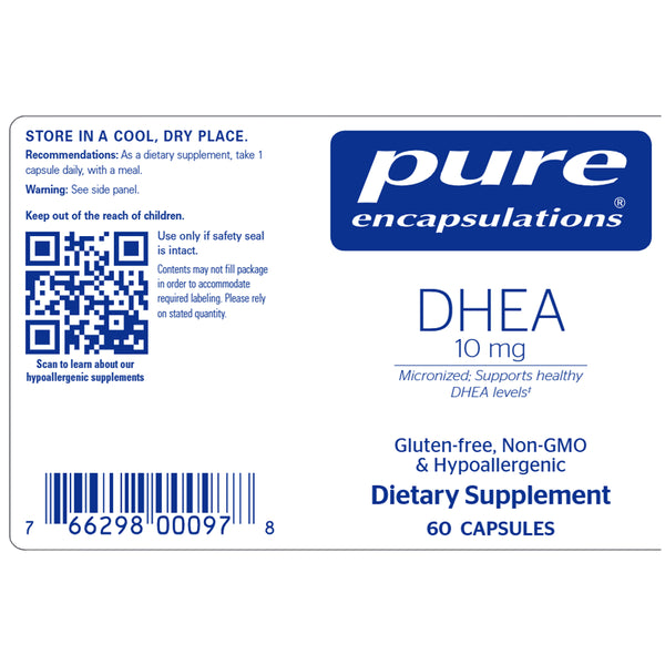 Pure Encapsulations DHEA micronized 10 mg