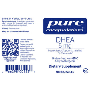 Pure Encapsulations DHEA 5 mg 