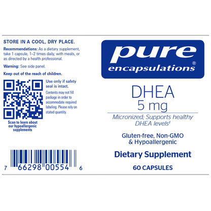 DHEA 5mg Pure Encapsulations