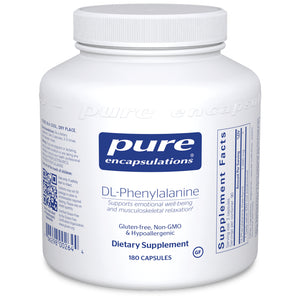 Pure Encapsulations DL-Phenylalanine 500 mg 180  capsules