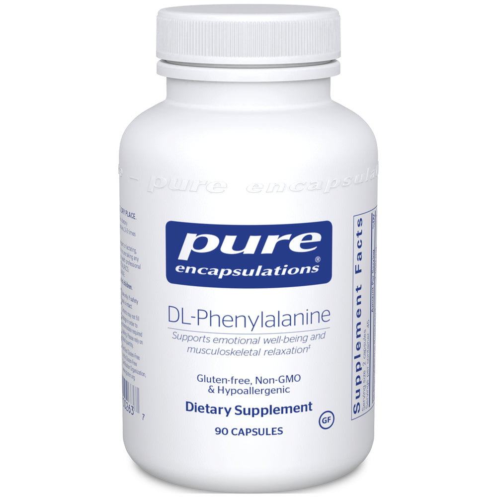 DL-Phenylalanine 500 mg by Pure Encapsulations - 90 Capsules