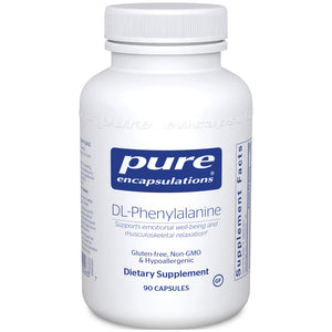 DL-Phenylalanine 500 mg by Pure Encapsulations - 90 Capsules