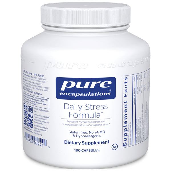 Pure Encapsulations Daily Stress Formula 180 Capsules