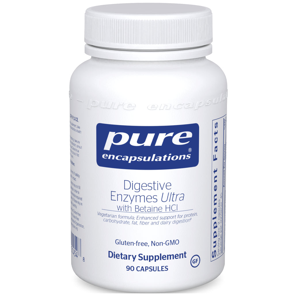 Pure Encapsulations Digestive Enzymes Ultra with Betaine HCl 90 capsules