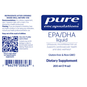 EPA/DHA Liquid for flexible dosage and heart health