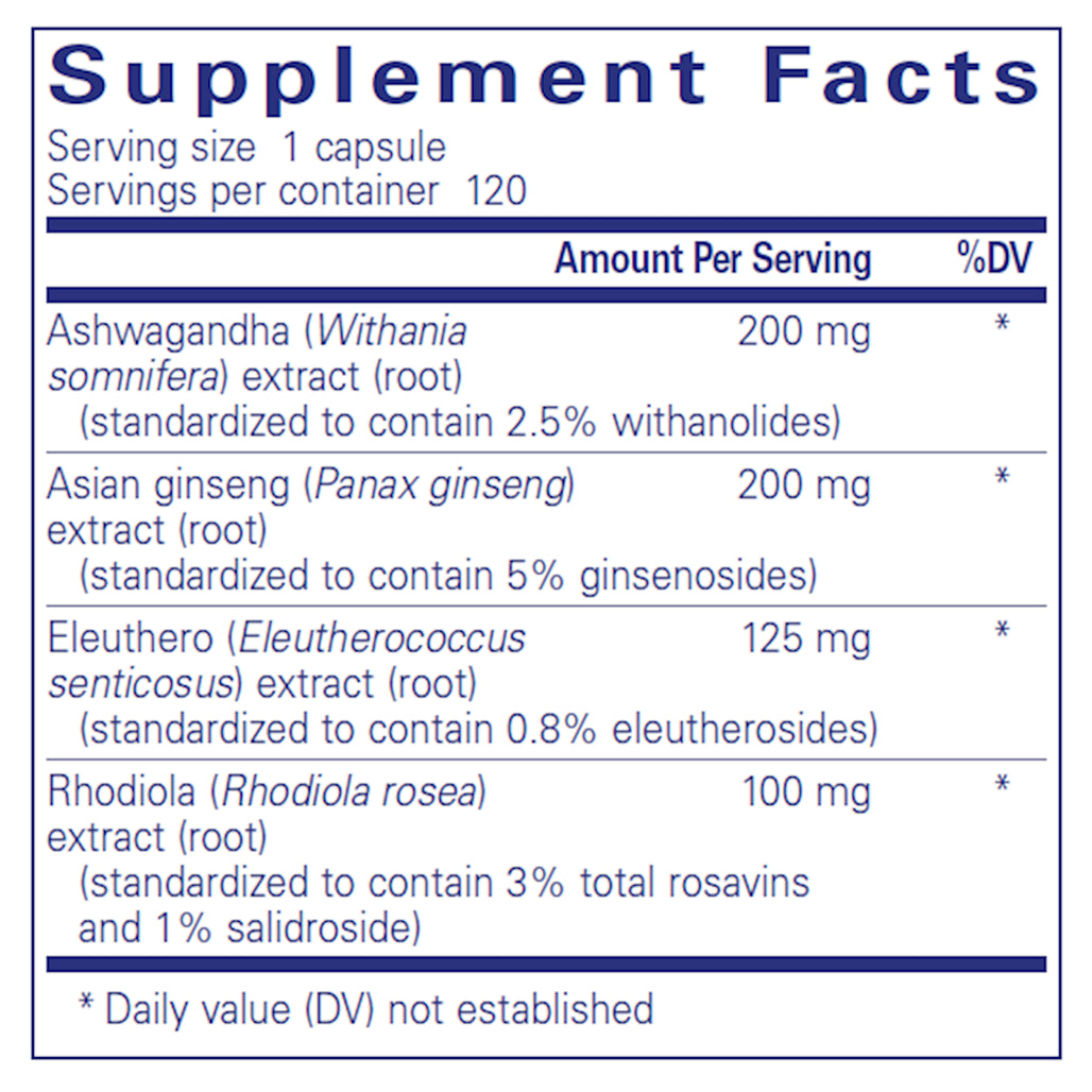 Energy Xtra Dietary Supplement Facts