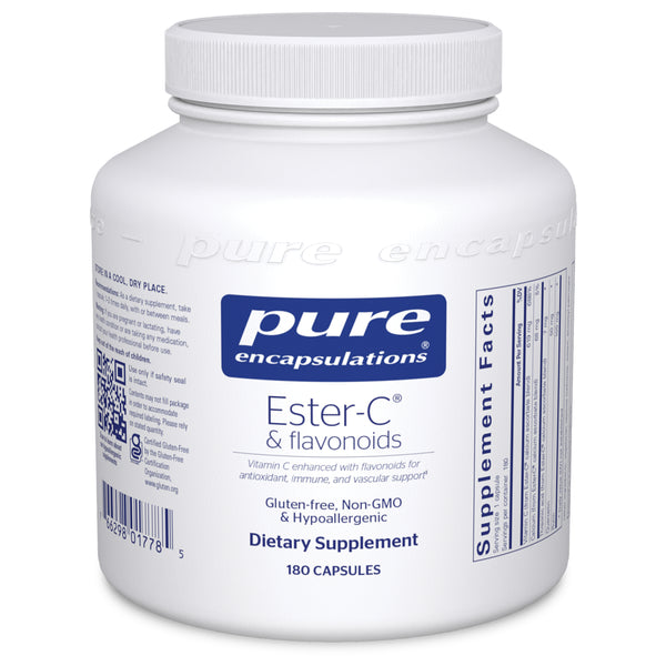 Pure Encapsulations Ester-C & Flavonoids capsules