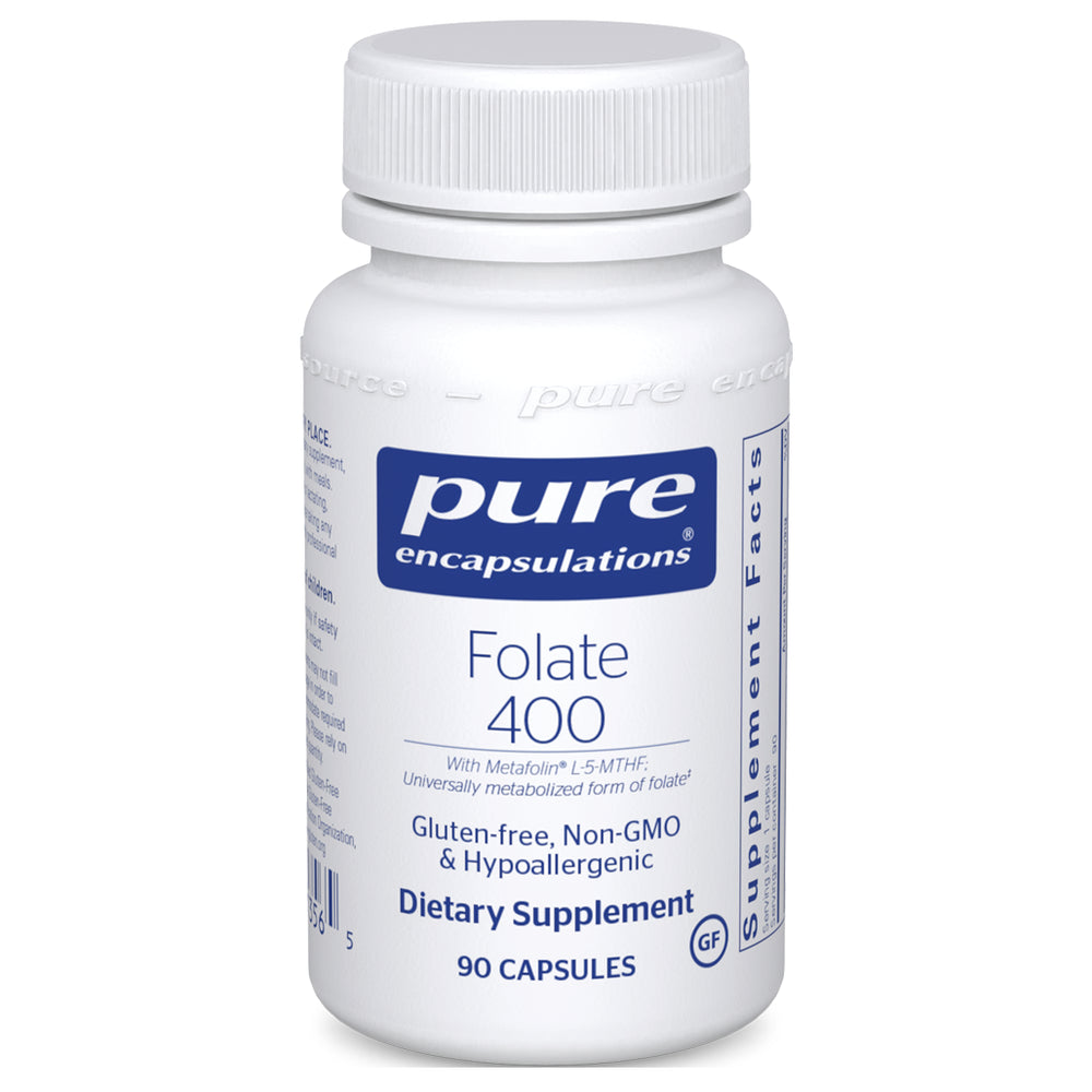 Pure Encapsulations Folate 400 mcg capsules