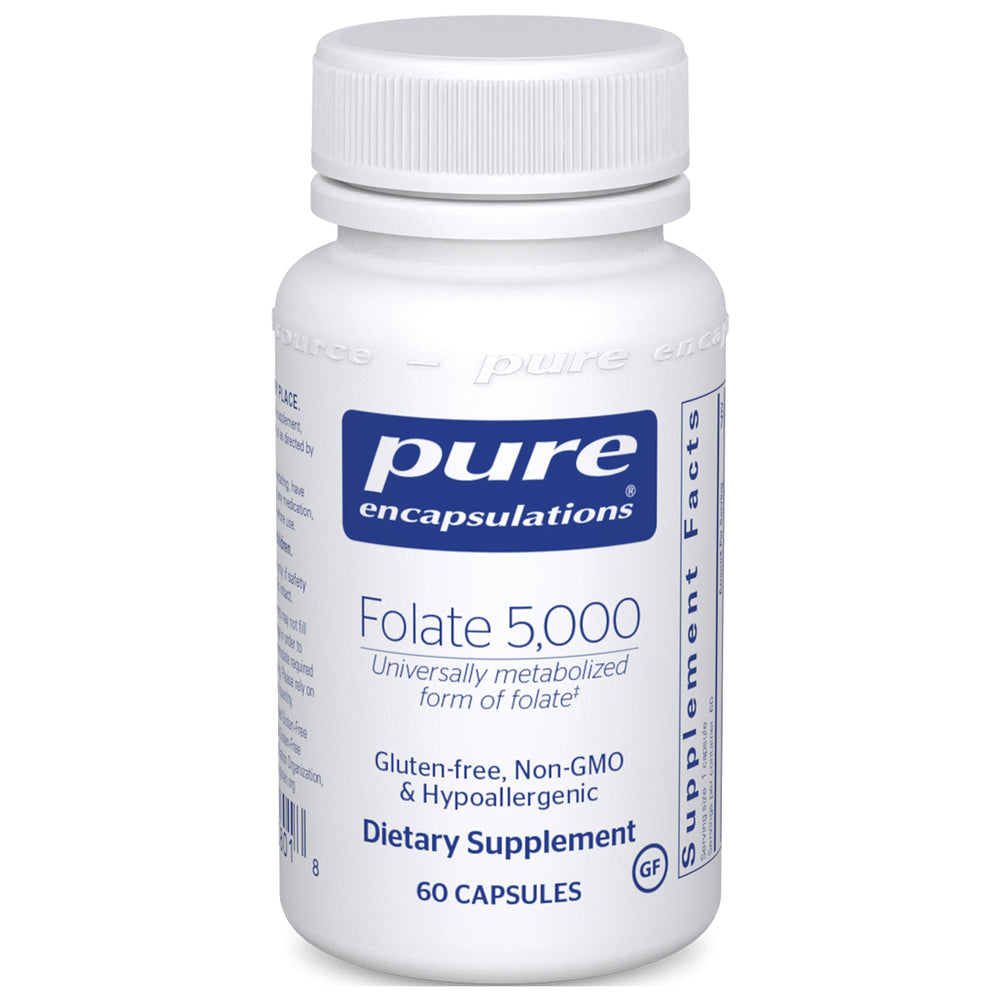 Pure Encapsulations Folate 5000 capsules
