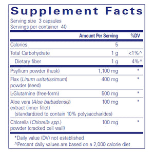 Ingredients of G.I. Fortify Dietary Supplement 