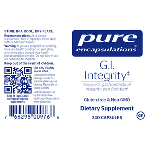 Pure Encapsulations G.I. Integrity - Stimulate Immune Defense