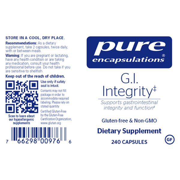 Pure Encapsulations G.I. Integrity - Stimulate Immune Defense