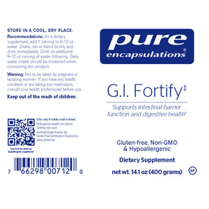 Pure Encapsulations G.I. Fortify - Support Digestive Health 