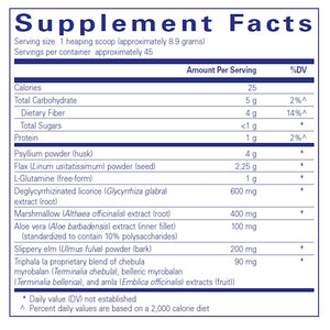 Pure Encapsulations G.I. Fortify Powder supplements facts