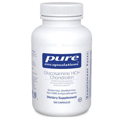 Pure Encapsulations Glucosamine HCl Chondroitin - 120 Capsules