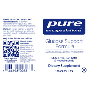 glucose support for blood sugar balance