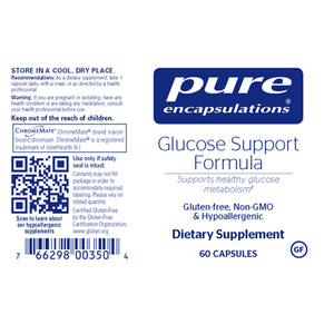 Pure Encapsulations Glucose Support Formula