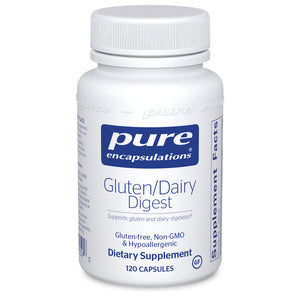Pure Encapsulations Gluten/Dairy Digest 120 capsules