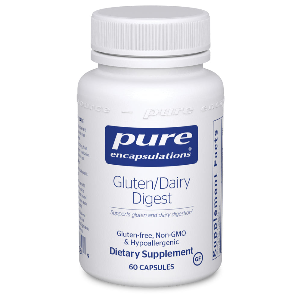 Pure Encapsulations Gluten/Dairy Digest  - 60 Capsules
