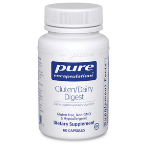 Pure Encapsulations Gluten/Dairy Digest  - 60 Capsules