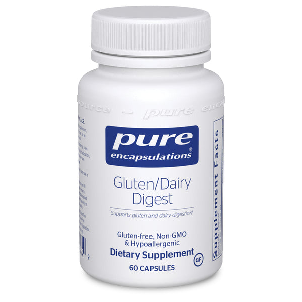 Pure Encapsulations Gluten/Dairy Digest  - 60 Capsules