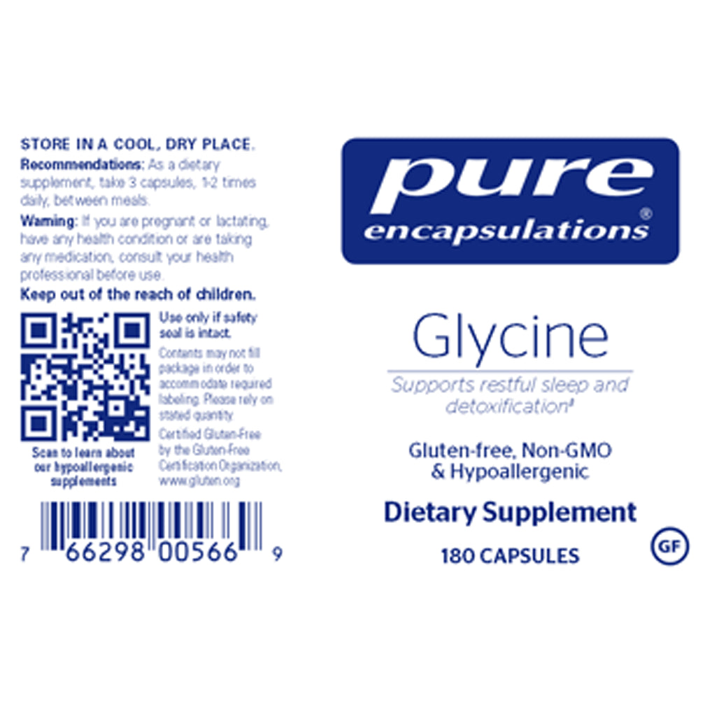 Glycine 500 mg Pure Encapsulations