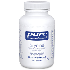 Pure Encapsulations Glycine 500 mg bottle
